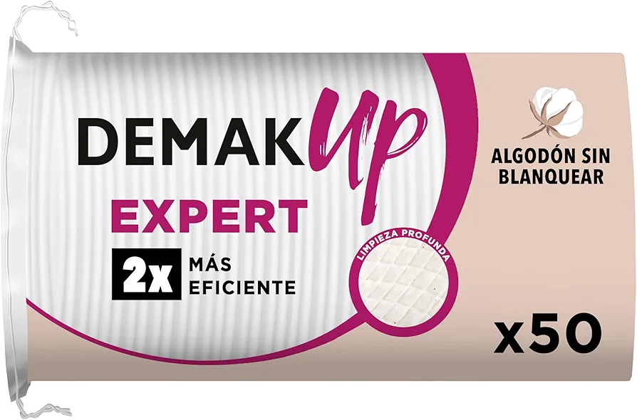 Demak'Up discos desmaquillantes expert oval 50 uds