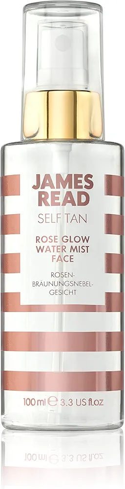 JAMES READ Rose Glow Self Tan Mist for the face, 100ml