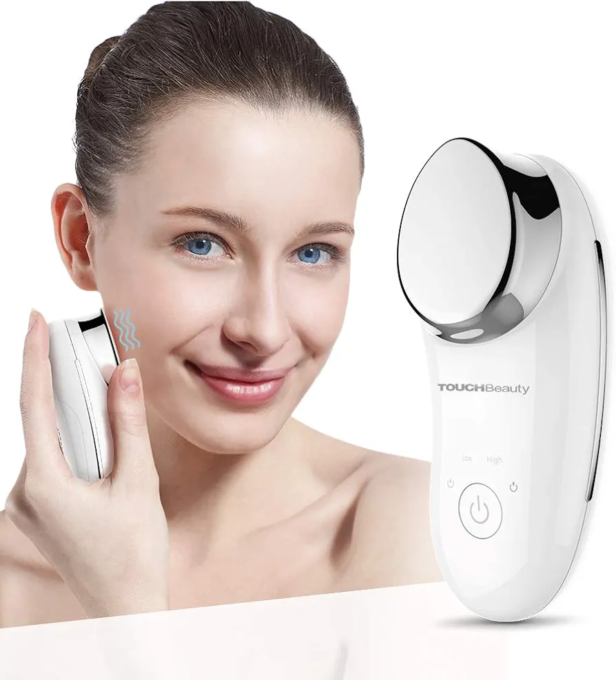 TOUCHBeauty Sonic Dispositivo de Masaje Facial, Infusión iónica Vibración facial Limpieza profunda SPA Instrumento de belleza AG-1681