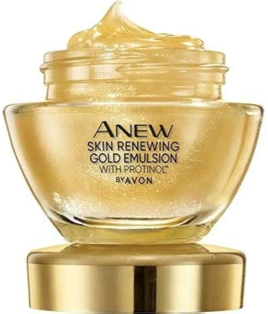 Avon ANEW Skin Renewing Gold Emulsion Antiedad Emulsión Humectante Noche