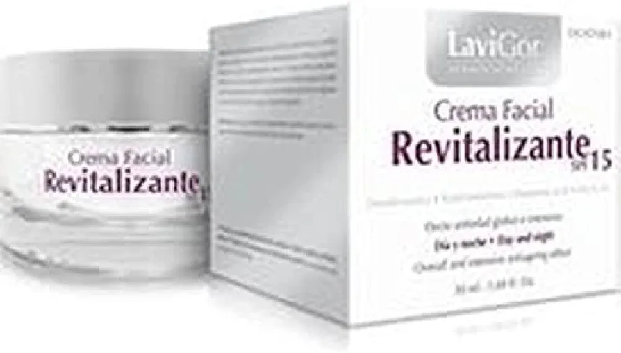 Lavigor - Crema Facial Revitalizante SPF 15, 50 ml