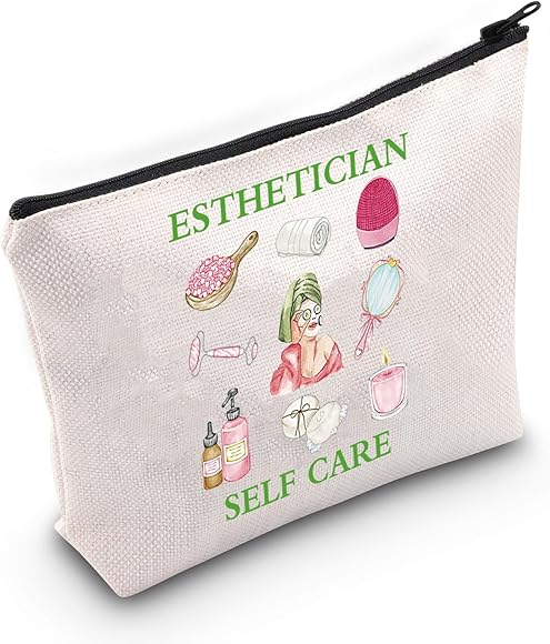 MYSOMY Bolsa de maquillaje esteticista, regalos para esteticistas, cuidado de la piel, terapeuta, bolsa de cosméticos, regalo de estilista de belleza, Bolsa de cuidado personal 3, Morden