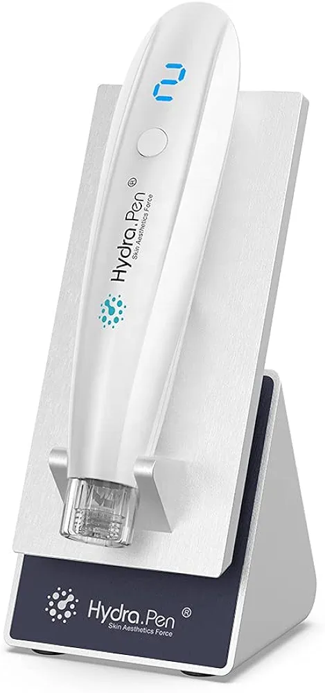 Hydrapen H2 - Bolígrafo de microagujas Hyaluron Pen Serum Derma Jet Pen aplica la herramienta de suero para el cuidado de la piel para uso personal en el hogar, 5 cartuchos