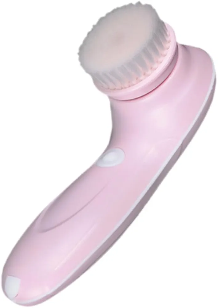 Baluue cepillo facial eléctrico cepillo facialeléctrico cepillo facial recargable cepillar cuidado personal quitar puntos negros cepillo facial limpiador exfoliante facial electrico rosa