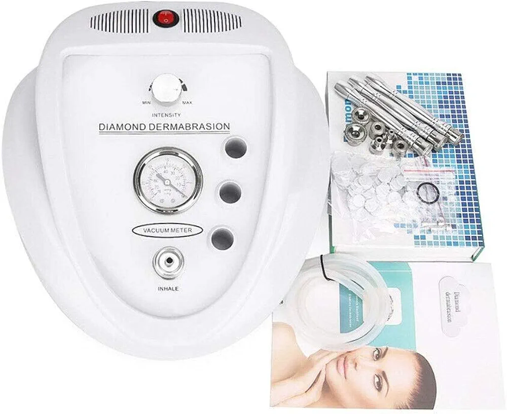 Dermoabrasión profesional 3 en 1 con diamante, microdermoabrasión, microdermoabrasión, microdermoabrasión, cuidado facial, salón de belleza